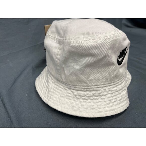 Nike Men's 100% Cotton Apex Bucket Hat White Size M NEW! - Picture 2 of 6